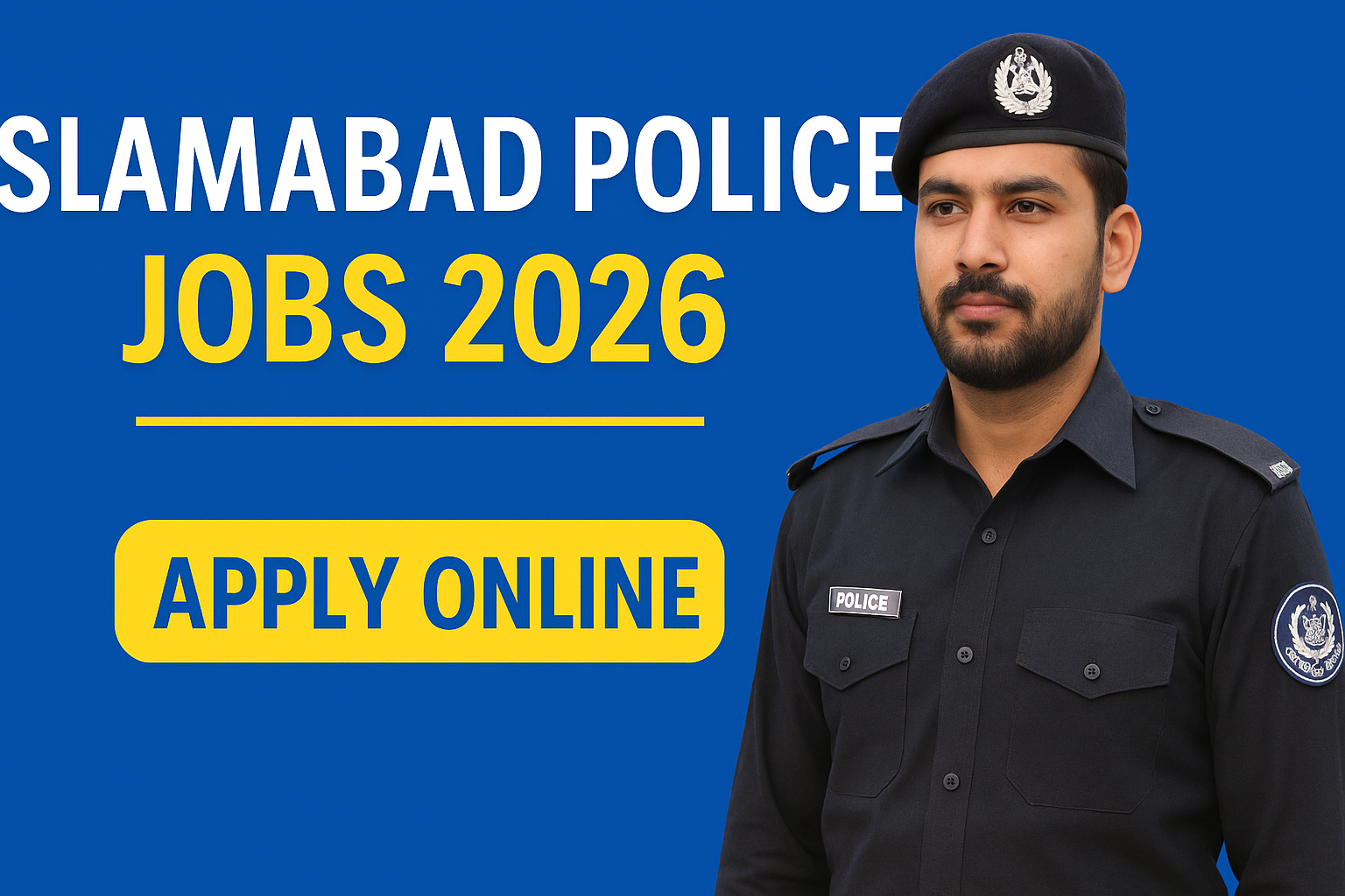 Islamabad Police Jobs 2026