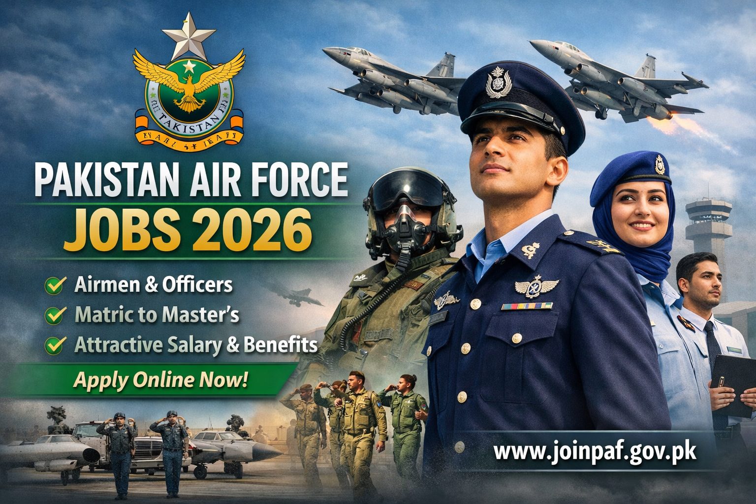 Pakistan Air Force Jobs 2026