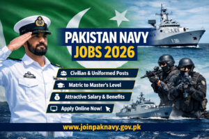 Pakistan Navy Jobs 2026